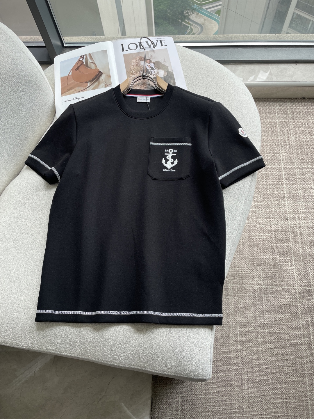 蒙口 2026秋冬 男士短袖 专柜的最经典系列 最简单基础的经典款 很简单 重点看面料这次我们拿到的原厂面料！客供面料都