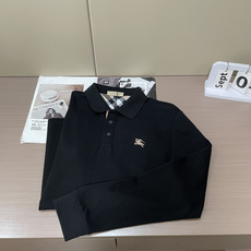 26Fw秋冬季节出品新品 Bur男士高端成衣系列时尚轻奢经典时尚翻领长袖!纯色系列新款Polo衫,轻奢商务休闲气质高雅款 26Fw秋冬季节出品新品 Bur男士高端成衣系列时尚轻奢经典时尚翻领长袖!纯色系列新款Polo衫,轻奢商务休闲气质高雅款