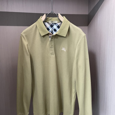 26Fw秋冬季节出品新品 Bur男士高端成衣系列时尚轻奢经典时尚翻领长袖!纯色系列新款Polo衫,轻奢商务休闲气质高雅款 26Fw秋冬季节出品新品 Bur男士高端成衣系列时尚轻奢经典时尚翻领长袖!纯色系列新款Polo衫,轻奢商务休闲气质高雅款