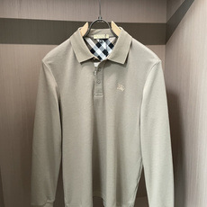 26Fw秋冬季节出品新品 Bur男士高端成衣系列时尚轻奢经典时尚翻领长袖!纯色系列新款Polo衫,轻奢商务休闲气质高雅款 26Fw秋冬季节出品新品 Bur男士高端成衣系列时尚轻奢经典时尚翻领长袖!纯色系列新款Polo衫,轻奢商务休闲气质高雅款