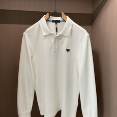 26Fw秋冬季节出品新品 Prad 男士高端成衣系列时尚轻奢经典时尚翻领长袖!纯色系列新款Polo衫,轻奢商务休闲气质高 26Fw秋冬季节出品新品 Prad 男士高端成衣系列时尚轻奢经典时尚翻领长袖!纯色系列新款Polo衫,轻奢商务休闲气质高