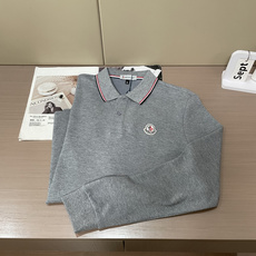 26Fw秋冬季节出品新品 蒙口男士高端成衣系列时尚轻奢经典时尚翻领长袖!纯色系列新款Polo衫,轻奢商务休闲气质高雅款, 26Fw秋冬季节出品新品 蒙口男士高端成衣系列时尚轻奢经典时尚翻领长袖!纯色系列新款Polo衫,轻奢商务休闲气质高雅款,