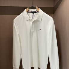 26Fw秋冬季节出品新品 TOMMY 男士高端成衣系列时尚轻奢经典时尚翻领长袖!纯色系列新款Polo衫,轻奢商务休闲气质 26Fw秋冬季节出品新品 TOMMY 男士高端成衣系列时尚轻奢经典时尚翻领长袖!纯色系列新款Polo衫,轻奢商务休闲气质