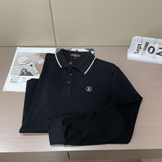 26Fw秋冬季节出品新品 Lv男士高端成衣系列时尚轻奢经典时尚翻领长袖!纯色系列新款Polo衫,轻奢商务休闲气质高雅款, 26Fw秋冬季节出品新品 Lv男士高端成衣系列时尚轻奢经典时尚翻领长袖!纯色系列新款Polo衫,轻奢商务休闲气质高雅款,