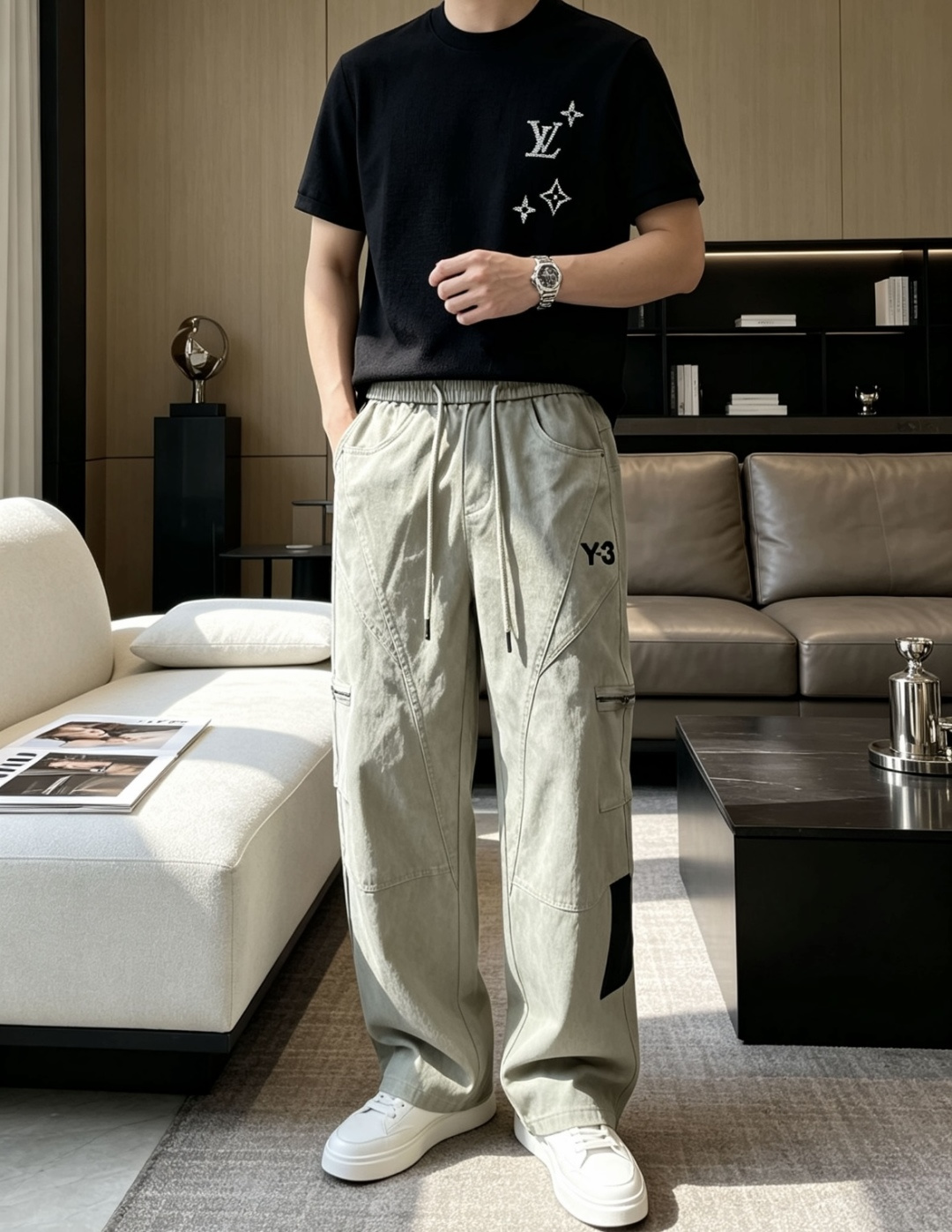 2026秋冬 Lv圆领刺绣短袖T恤打底衫 元素性的Logo凸显休闲时尚魅力,依然独领时尚风骚.内搭好伴侣… 客供高支弹 2026秋冬 Lv圆领刺绣短袖T恤打底衫 元素性的Logo凸显休闲时尚魅力,依然独领时尚风骚.内搭好伴侣… 客供高支弹
