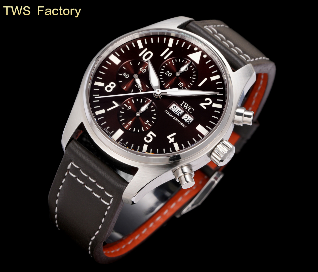 Title: Classic TWS-Upgraded Watch Review Summary Summary: TWS watch offers classic design, 43mmX15mm size, and TOP class Danton 7750 core with precise details - 图片 4