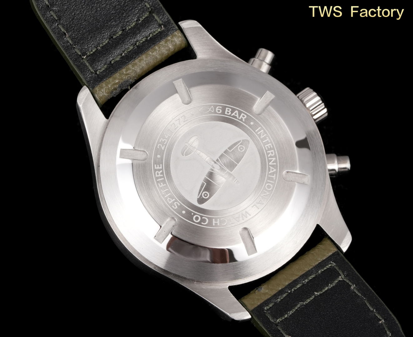 White Gold TWS Upgrade V2 Watch with 7750 Core: Classic Design, High Altitude, 43mm Size, Enduring Excellence - 图片 8