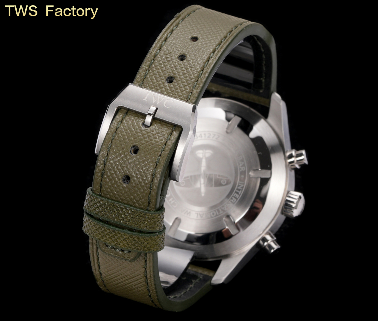 White Gold TWS Upgrade V2 Watch with 7750 Core: Classic Design, High Altitude, 43mm Size, Enduring Excellence - 图片 9