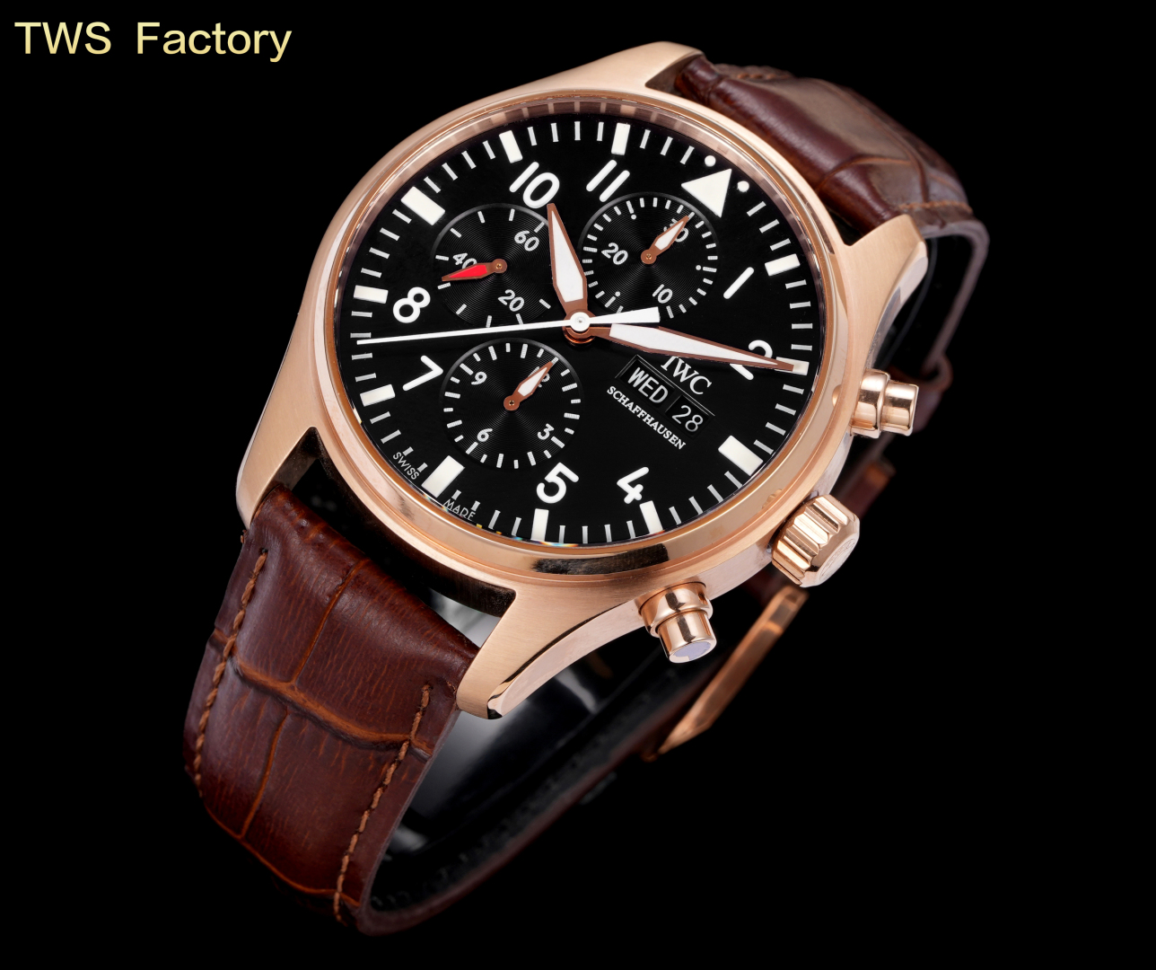 “Classic White and Gold TWS Upgrade Watch with 7750 Core: Review and Features” - 图片 3
