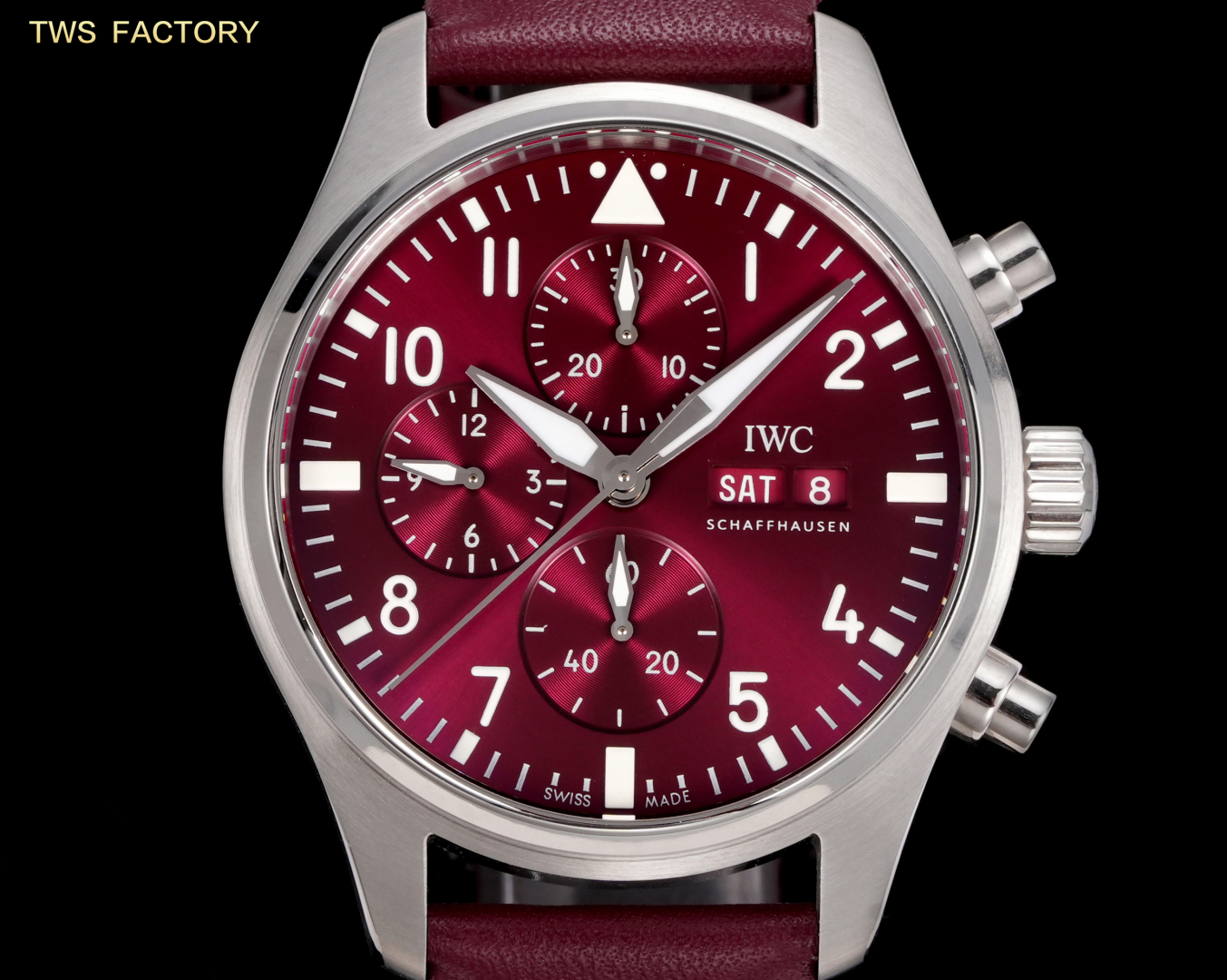IWC New Pilot IW388108 Titanium Wristwatch Design and Features Review - 图片 4