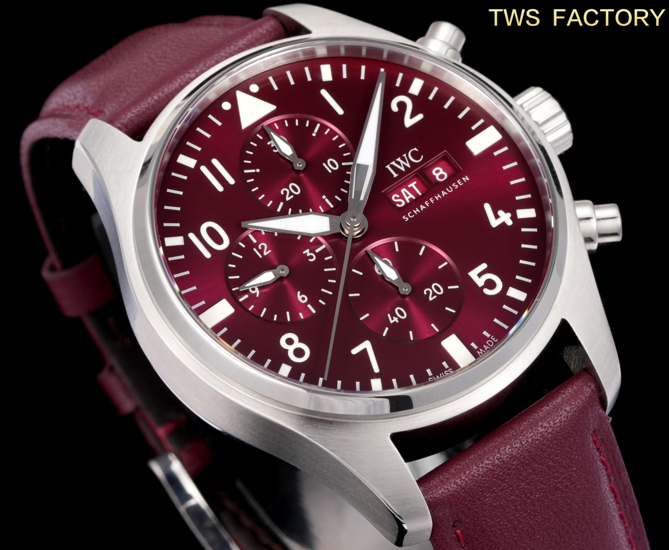 IWC New Pilot IW388108 Titanium Wristwatch Design and Features Review - 图片 2