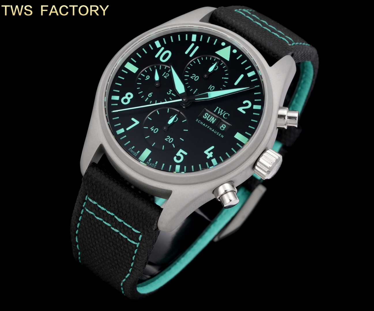 “Unified 3680TWS Factory IWC New Pilot IW388108: Titanium Effect Wristwatch Design and Features” - 图片 3