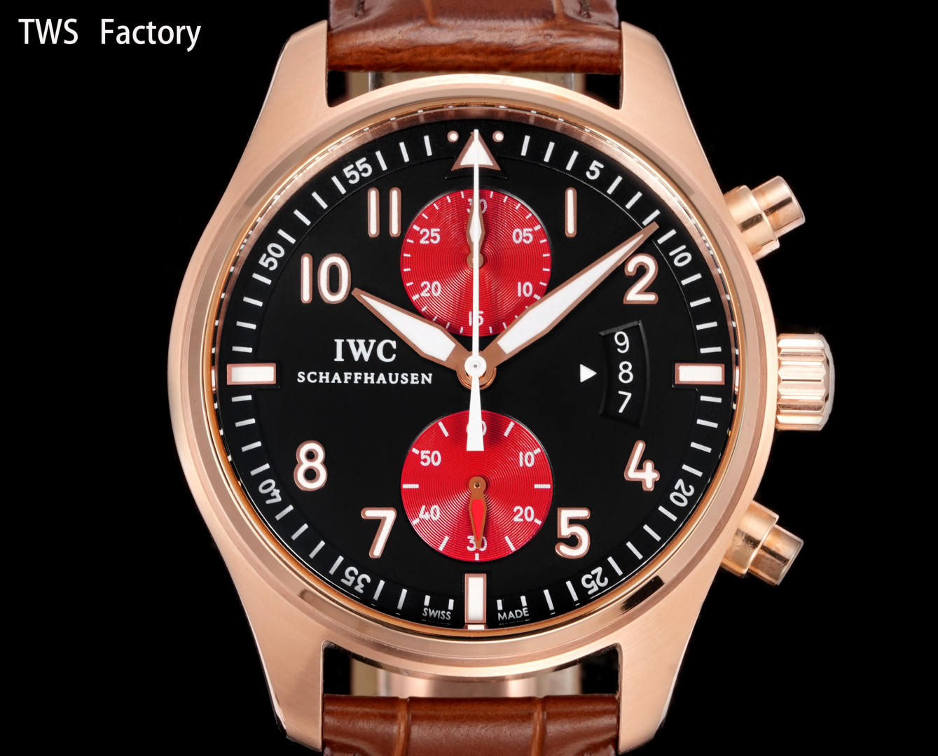 Title: “IWC Pilot’s TWS Firefighter Watch: Swiss-Made Excellence with Special Metals and Core Technologies” - 图片 6