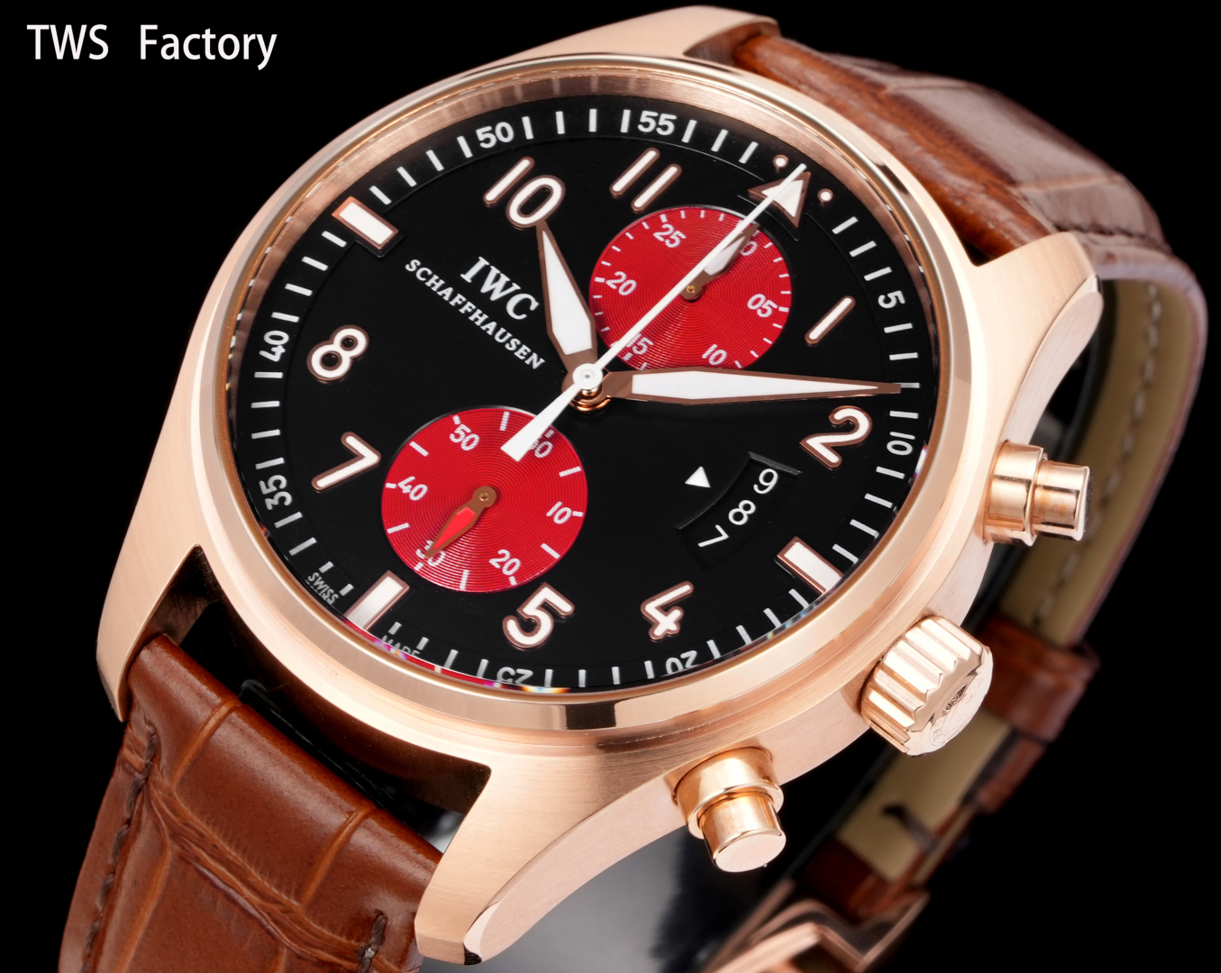 Title: “IWC Pilot’s TWS Firefighter Watch: Swiss-Made Excellence with Special Metals and Core Technologies” - 图片 5