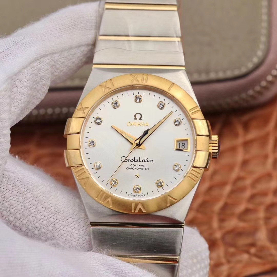 NO:586109,Constellation 38mm double T black balance wheel arrived, A goods,19860909星座38mm 双T黑摆轮到货 A货,,Watch