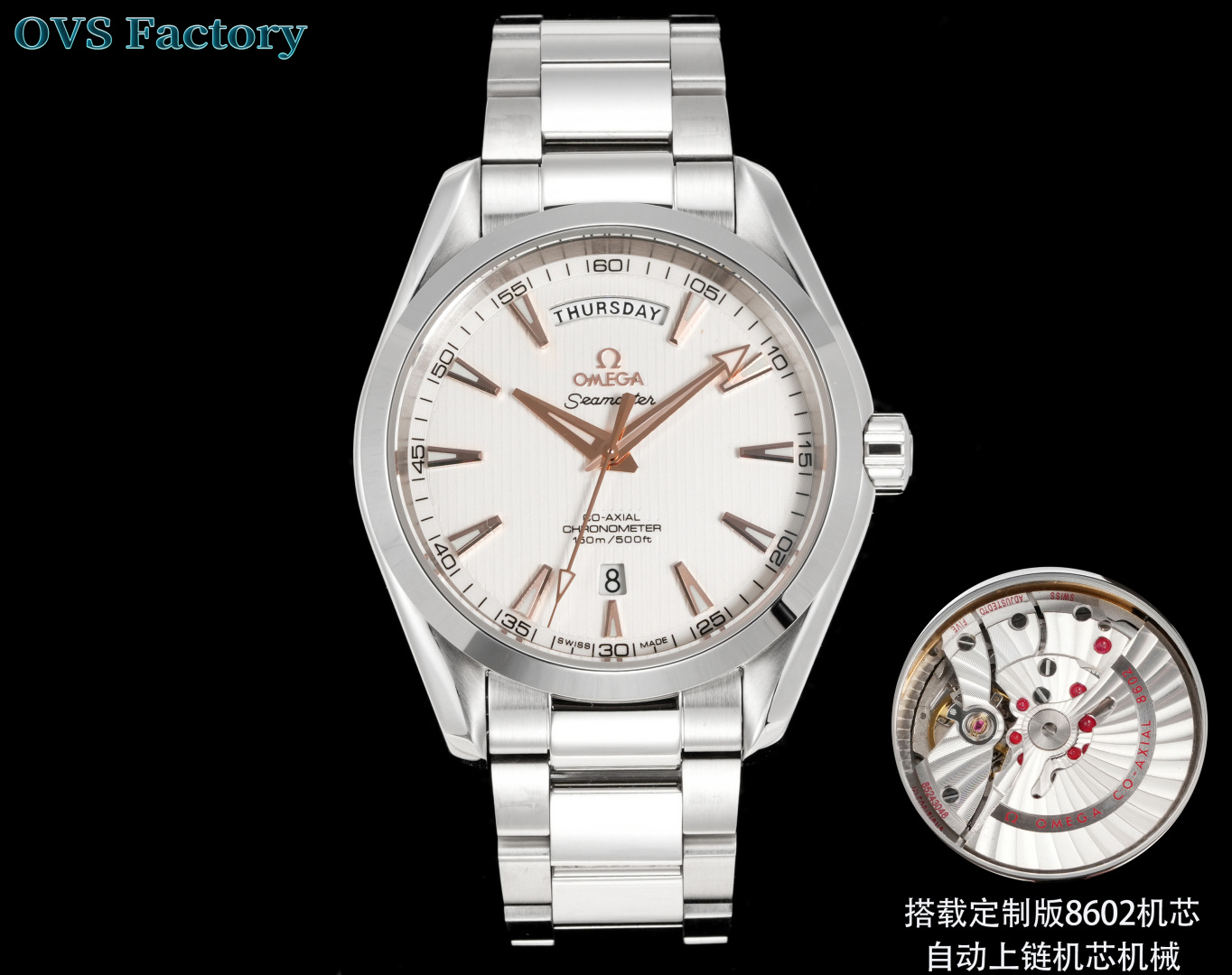 NO:725364,Gold highest version / original 1:1 mold opening, OMEGA / OMEGA Seamaster 150M watch!  In terms of details, the Haima series, 1 is equipped with a customized version of 8602/8612 movement, a self-winding mechanical movement!  Restore the original quality!  2. The unique striped dial is designed with yacht 'teak' board as the material, and the date and week are displayed!  3Table diameter 43mm 4Double-sided anti-reflective and wear-resistant sapphire mirror!  5316L stainless steel original strap!  Welcome to taste the dual calendar mechanical watch,,omega19860909金 最高版本 / 原版1:1开模 , 欧米茄/ OMEGA 海马150M腕表！细节方面海马系列, 1搭载定制版8602/8612机芯,自动上链机芯机械！尽还原原版品质！ 2以游艇“柚木”板为素材设计独特条纹表盘,日期 星期显示！ 3表径43mm 4双面防反光耐磨损蓝宝石镜面！ 5316L精钢原装表带！ 欢迎您的品鉴双日历机械腕表,,,omega,Watch