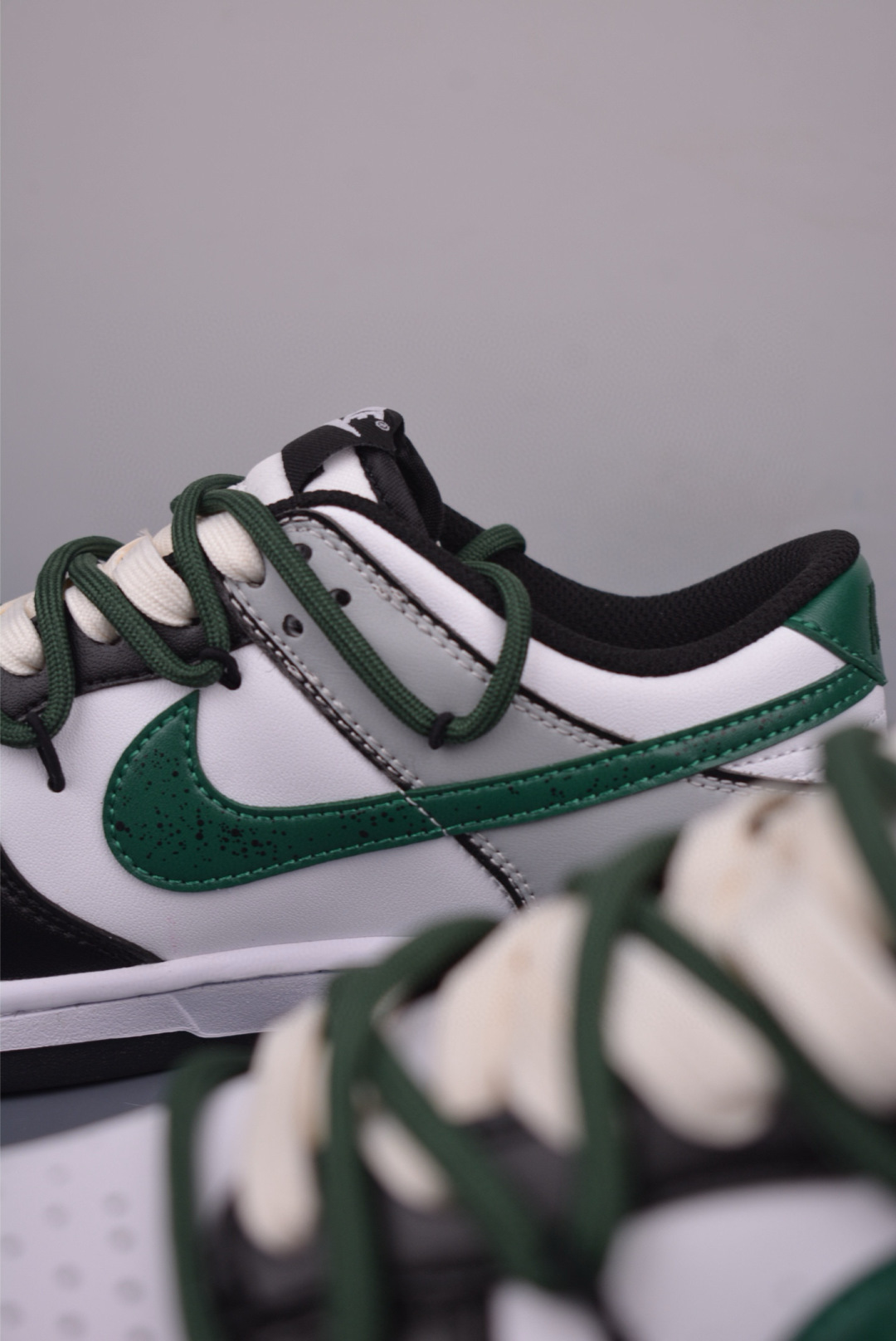 Nike SB Dunk Low Grey Black Green Deconstructed Lace-Up Sneakers 8 cmp i1754496332141 25 0 7