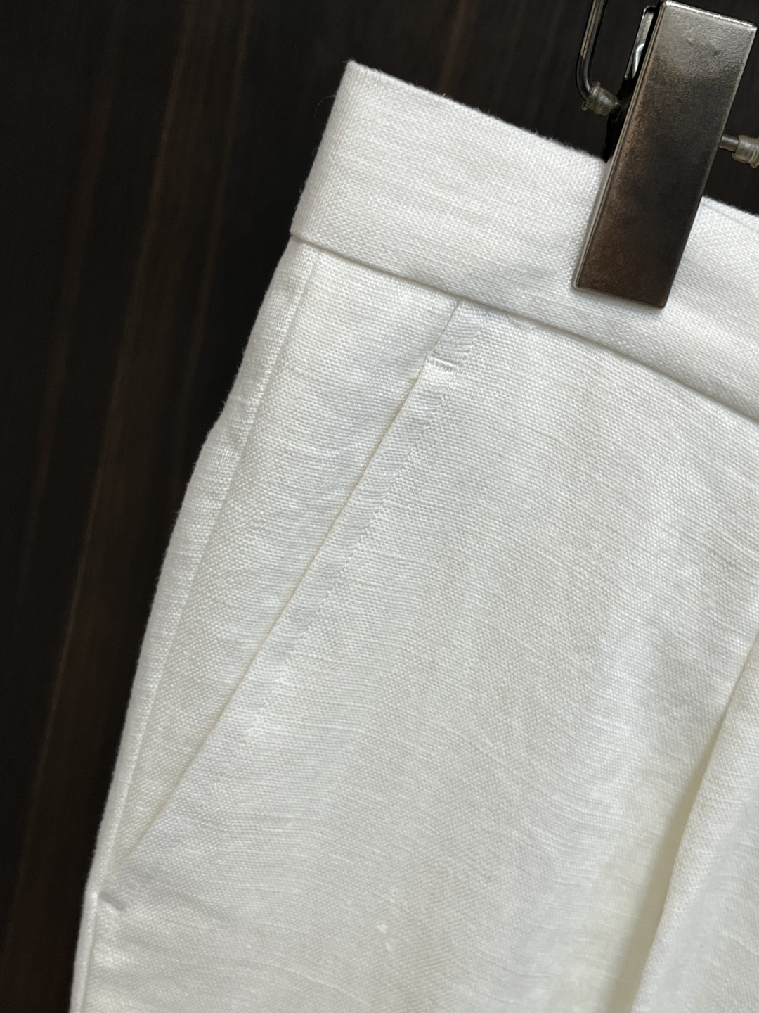 Stylish 100% Linen Suit with Brass Buttons, Various Sizes Available, Highly Recommended! - 图片 8