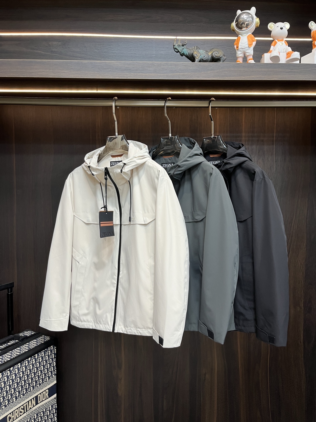 Zegna 2025SS Early Autumn Men's Hooded Jacket - Comfortable & Stylish