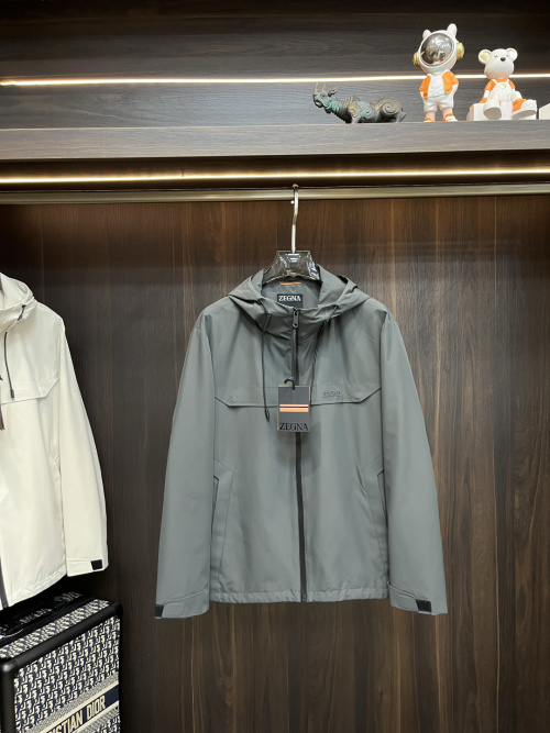 Zegna 2025ss Early Autumn New Hooded Jacket - Comfortable and Stylish