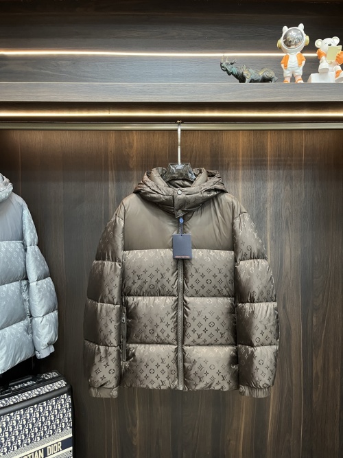 Louis Vuitton 2025 Hooded Down Jacket, Classic Monogram, Winter Essential 1 Louis Vuitton 2025 Hooded Down Jacket, Classic Monogram, Winter Essential
