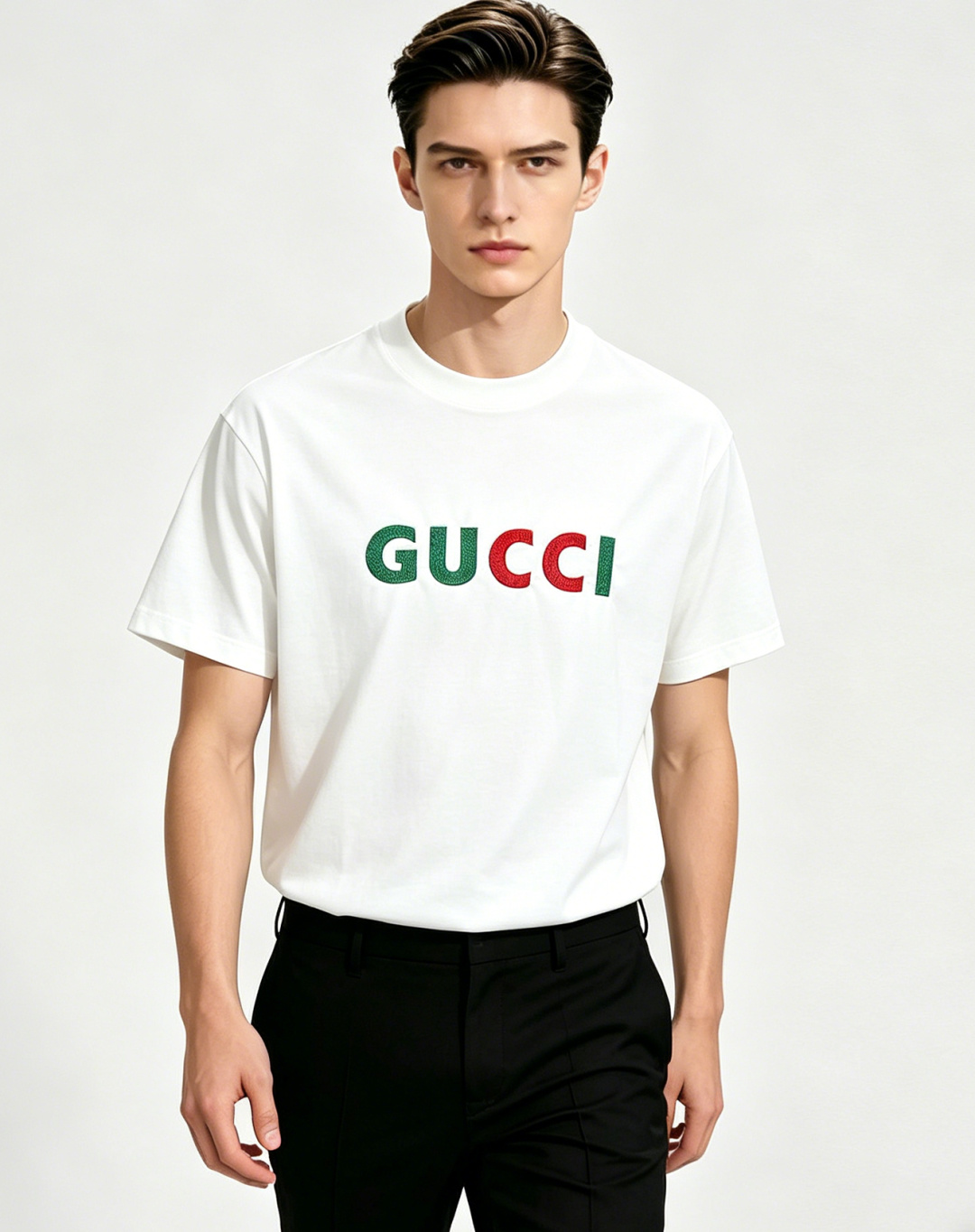 NO:846490,Mainly recommend Gucci 2026ss spring new release Gucci short-sleeved T-shirt, 180 high-end pure cotton 280 grams heavy thickened sweat-absorbent short-sleeved shirt!  The letter logo embroidery makes you feel comfortable and slim when you wear it. It is lazy and casual. When combined with clean and simple colors, it is particularly eye-catching and suitable for daily wear~ We introduce sports items decorated with vibrant prints for a fashionable and quality life!  Size M-3XL H2026 new model first release,,gucci,T-shirt,tees,t-shirt,19860909主推 Gucci 2026ss春季新款发布古奇短袖T恤,臻选180支高端纯棉280克重加厚吸汗短袖！字母logo刺绣,穿上就是舒适自在又显瘦的存在,慵懒而随性,结合干净简单的色系就特别耐看,适合日常穿着~倾情推出缀饰活力印花的运动单品,时尚品质生活！ 尺码M-3XL H2026新款首发,,gucci,T-shirt,tees，t-shirt,,Men's clothing