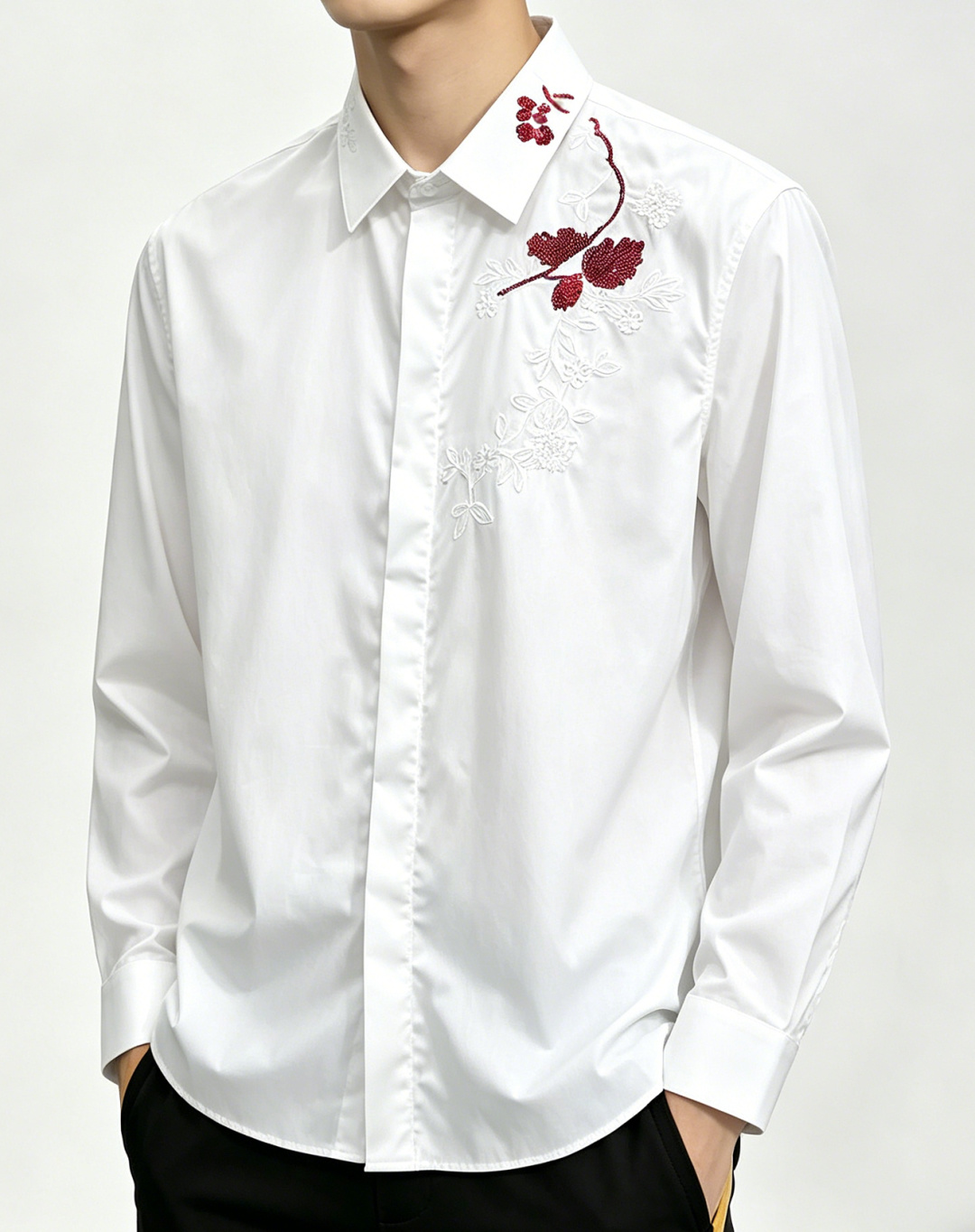 NO:858982,The main recommendation is Armani 2026 spring and summer new shirts. Armani men's essential long-sleeved shirts, top embroidery craft shirts, high-end light luxury boutique natural cotton shirts. Comfortable and breathable, original goods, original fabrics, soft and comfortable, high-end and luxurious upper body, enough for the scene, this shirt is proud to make you satisfied and decent! Size 38-40-42-44-46-48 H2026 new release,,armani,armani,shirts,19860909主推 Armani 2026春夏新款衬衫阿玛尼男士必备款长袖衬衫,顶级刺绣工艺衬衫,高端轻奢精品天然纯棉衬衫.舒服透气,原单狠货,原版面料,柔软舒适,上身高端又奢华,足够场面的档次,这款衬衫无不骄傲的让你满意有面子! 尺码38-40-42-44-46-48 H2026新款首发,,armani,armani,shirts,,Men's clothing