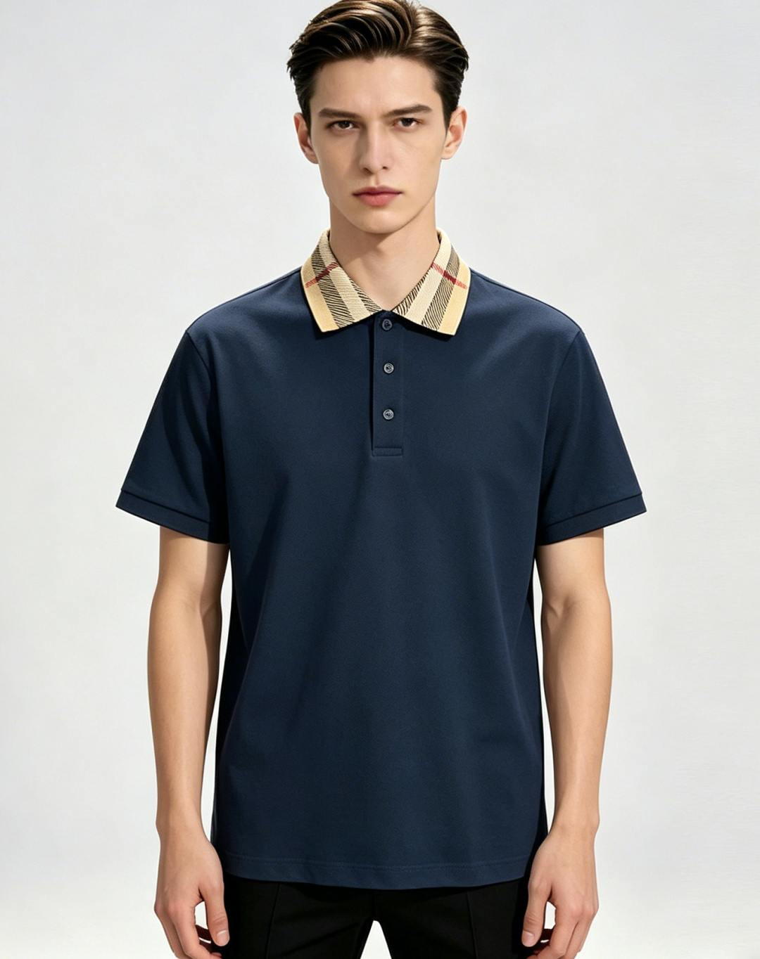 NO:777089,The main recommendation is Burberry's 2026 spring new release Burberry lapel short-sleeved T-shirt, high-end new short-sleeved, with classic letter LOGO embroidery on the chest. Wearing it makes you feel comfortable and slim, lazy and casual, combined with clean and simple colors, it is particularly attractive and suitable for daily wear~ We introduce sports items decorated with vibrant prints, fashionable and quality life!  Size M-XXXL Color Black White Brown Army Green Blue H2026 new model first release, burberry, burberry, T-shirt, tees, t-shirt,19860909主推 Burberry 2026春季新款发布巴宝莉翻领短袖T恤,高端新款短袖,胸前经典字母LOGO刺绣,穿上就是舒适自在又显瘦的存在,慵懒而随性,结合干净简单的色系就特别耐看,适合日常穿着~倾情推出缀饰活力印花的运动单品,时尚品质生活！ 尺码M-XXXL 颜色黑色 白色 咖色 军绿 蓝色 H2026新款首发,,burberry,burberry,T-shirt,tees，t-shirt,,Men's clothing