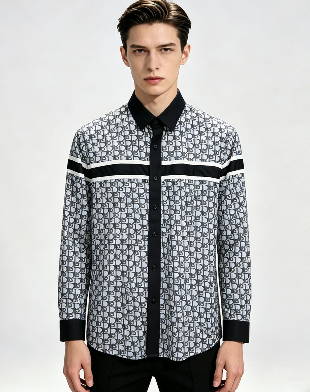 NO:777091,Mainly recommend Dior 2026 spring and summer new shirts Dior men's essential long-sleeved shirts, top embroidery craft shirts, high-end light luxury boutique natural cotton shirts. Comfortable and breathable, original goods, original fabrics, soft and comfortable, high-end and luxurious upper body, enough class for the scene, this shirt is proud to make you satisfied and dignified! Size 38-40-42-44-46-48 H2026 new release, dior, dior, shirts,19860909主推 Dior 2026春夏新款衬衫迪奥男士必备款长袖衬衫,顶级刺绣工艺衬衫,高端轻奢精品天然纯棉衬衫.舒服透气,原单狠货,原版面料,柔软舒适,上身高端又奢华,足够场面的档次,这款衬衫无不骄傲的让你满意有面子! 尺码38-40-42-44-46-48 H2026新款首发,,dior,dior,shirts,,Men's clothing