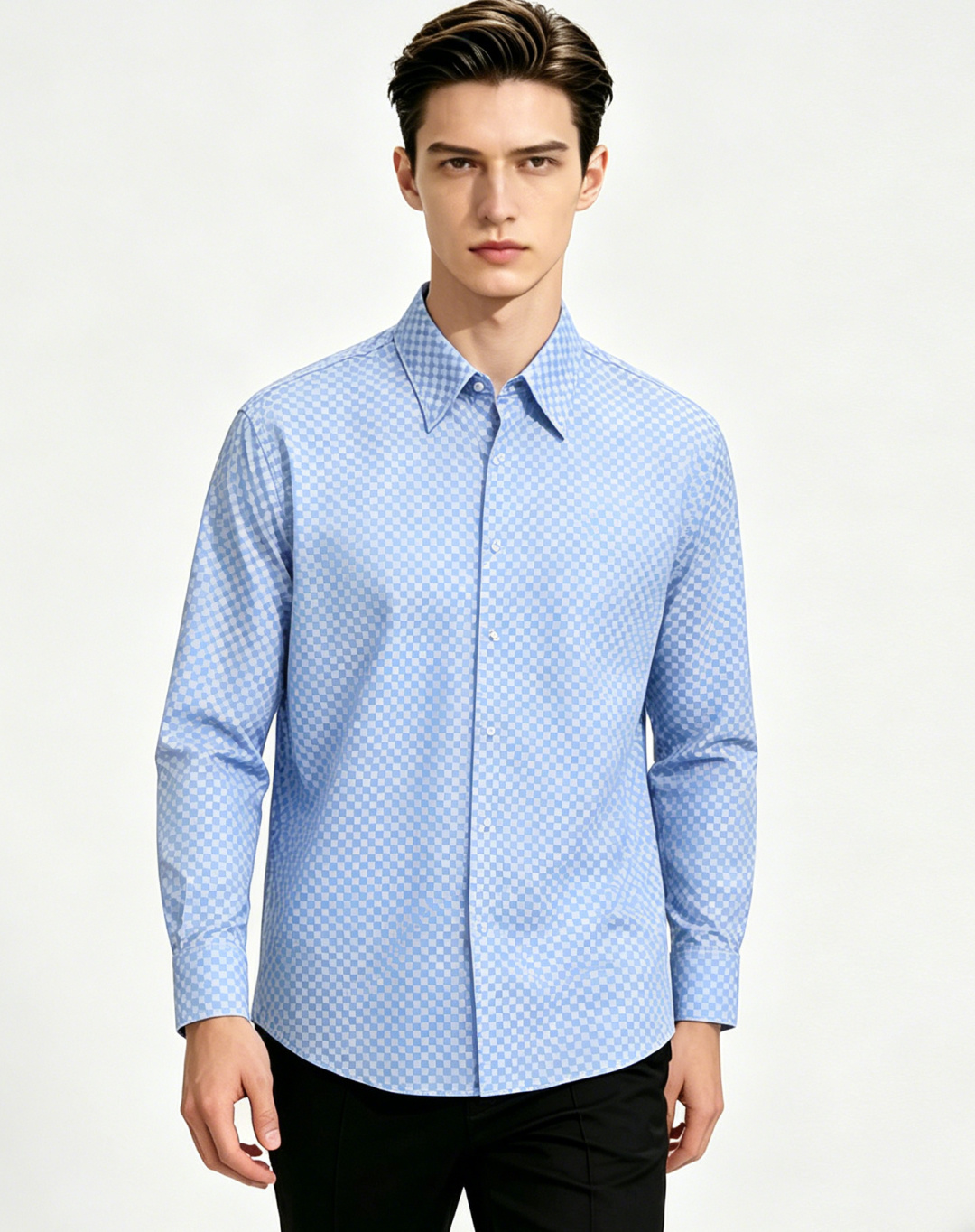 NO:777111,The main recommendation is Armani 2026 spring and summer new shirts. Armani men's essential long-sleeved shirts, top embroidery craft shirts, high-end light luxury boutique natural cotton shirts. Comfortable and breathable, original goods, original fabrics, soft and comfortable, high-end and luxurious upper body, enough for the scene, this shirt is proud to make you satisfied and decent! Size 38-40-42-44-46-48 H2026 new release,,armani,armani,shirts,19860909主推 Armani 2026春夏新款衬衫阿玛尼男士必备款长袖衬衫,顶级刺绣工艺衬衫,高端轻奢精品天然纯棉衬衫.舒服透气,原单狠货,原版面料,柔软舒适,上身高端又奢华,足够场面的档次,这款衬衫无不骄傲的让你满意有面子! 尺码38-40-42-44-46-48 H2026新款首发,,armani,armani,shirts,,Men's clothing