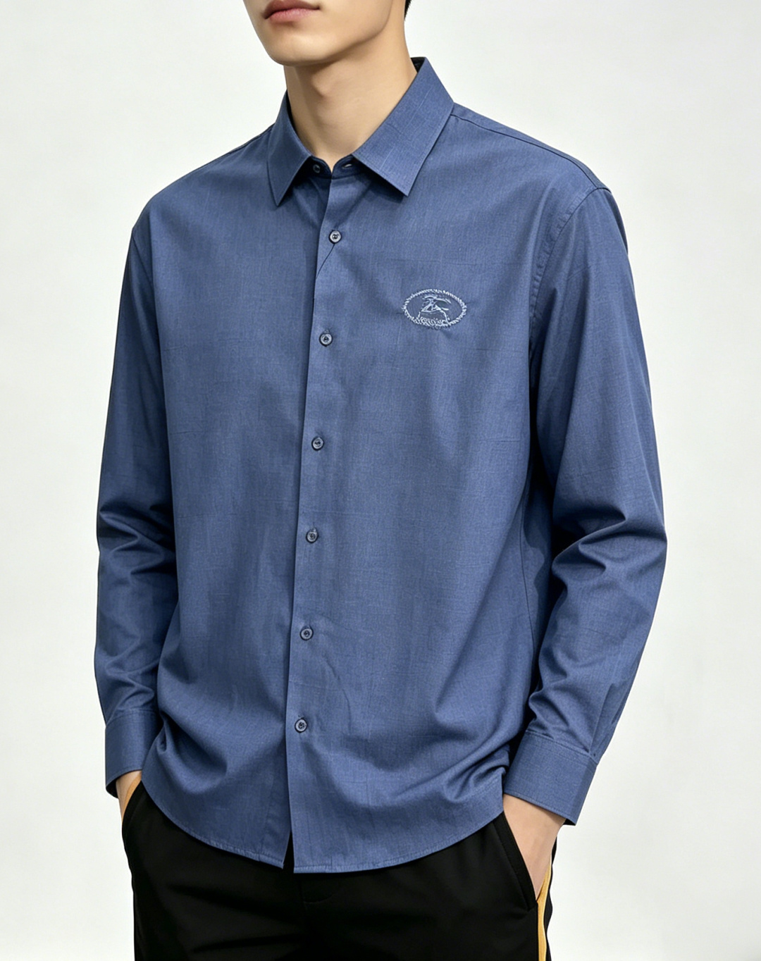 NO:835610,Mainly recommend Burberry 2026 spring and summer new shirts. Burberry men's essential long-sleeved shirts, top embroidery craft shirts, high-end light luxury boutique natural cotton shirts. Comfortable and breathable, original goods, original fabrics, soft and comfortable, high-end and luxurious upper body, enough class for the scene, this shirt will make you satisfied and face-saving! Size M-4XL H2026 new release,, burberry, burberry, shirts,19860909主推 Burberry 2026春夏新款衬衫巴宝莉男士必备款长袖衬衫,顶级刺绣工艺衬衫,高端轻奢精品天然纯棉衬衫.舒服透气,原单狠货,原版面料,柔软舒适,上身高端又奢华,足够场面的档次,这款衬衫无不骄傲的让你满意有面子! 尺码M-4XL H2026新款首发,,burberry,burberry,shirts,,Men's clothing