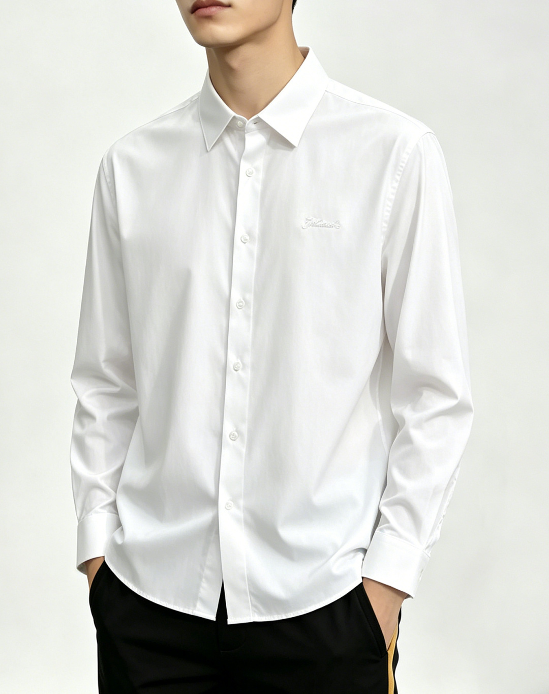 NO:835616,Mainly recommended BALMAIN 2026 spring and summer new shirts Balmain men's essential long-sleeved shirts, top embroidery craft shirts, high-end light luxury boutique natural cotton shirts. Comfortable and breathable, original goods, original fabrics, soft and comfortable, high-end and luxurious upper body, enough class for the scene, this shirt will make you satisfied and face-saving! Size M-4XL H2026 new release,, balmain, balmain, shirts,19860909主推 BALMAIN 2026春夏新款衬衫巴尔曼男士必备款长袖衬衫,顶级刺绣工艺衬衫,高端轻奢精品天然纯棉衬衫.舒服透气,原单狠货,原版面料,柔软舒适,上身高端又奢华,足够场面的档次,这款衬衫无不骄傲的让你满意有面子! 尺码M-4XL H2026新款首发,,balmain,balmain,shirts,,Men's clothing