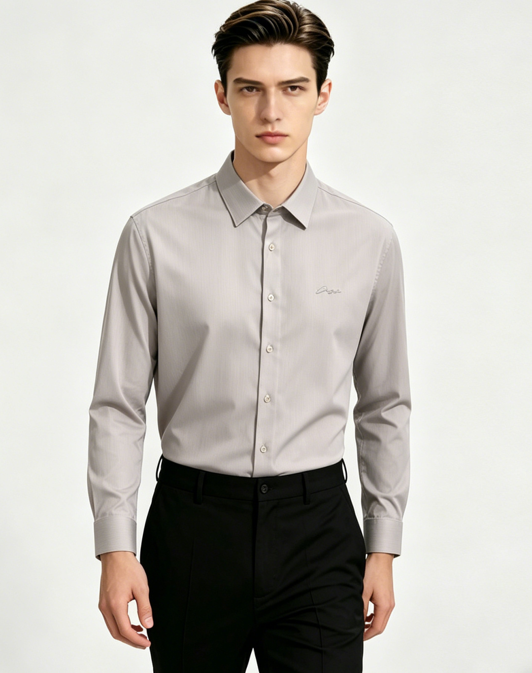 NO:838658,Mainly recommended Boss 2026 spring and summer new shirts, men's must-have long-sleeved shirts, top-notch embroidery craft shirts, high-end light luxury boutique natural cotton shirts. Comfortable and breathable, original goods, original fabrics, soft and comfortable, high-end and luxurious upper body, enough class for the occasion, this shirt will make you proud and satisfied! Size M-4XL H2026 new release,, shirts,19860909主推 Boss 2026春夏新款衬衫男士必备款长袖衬衫,顶级刺绣工艺衬衫,高端轻奢精品天然纯棉衬衫.舒服透气,原单狠货,原版面料,柔软舒适,上身高端又奢华,足够场面的档次,这款衬衫无不骄傲的让你满意有面子! 尺码M-4XL H2026新款首发,,shirts,,Men's clothing