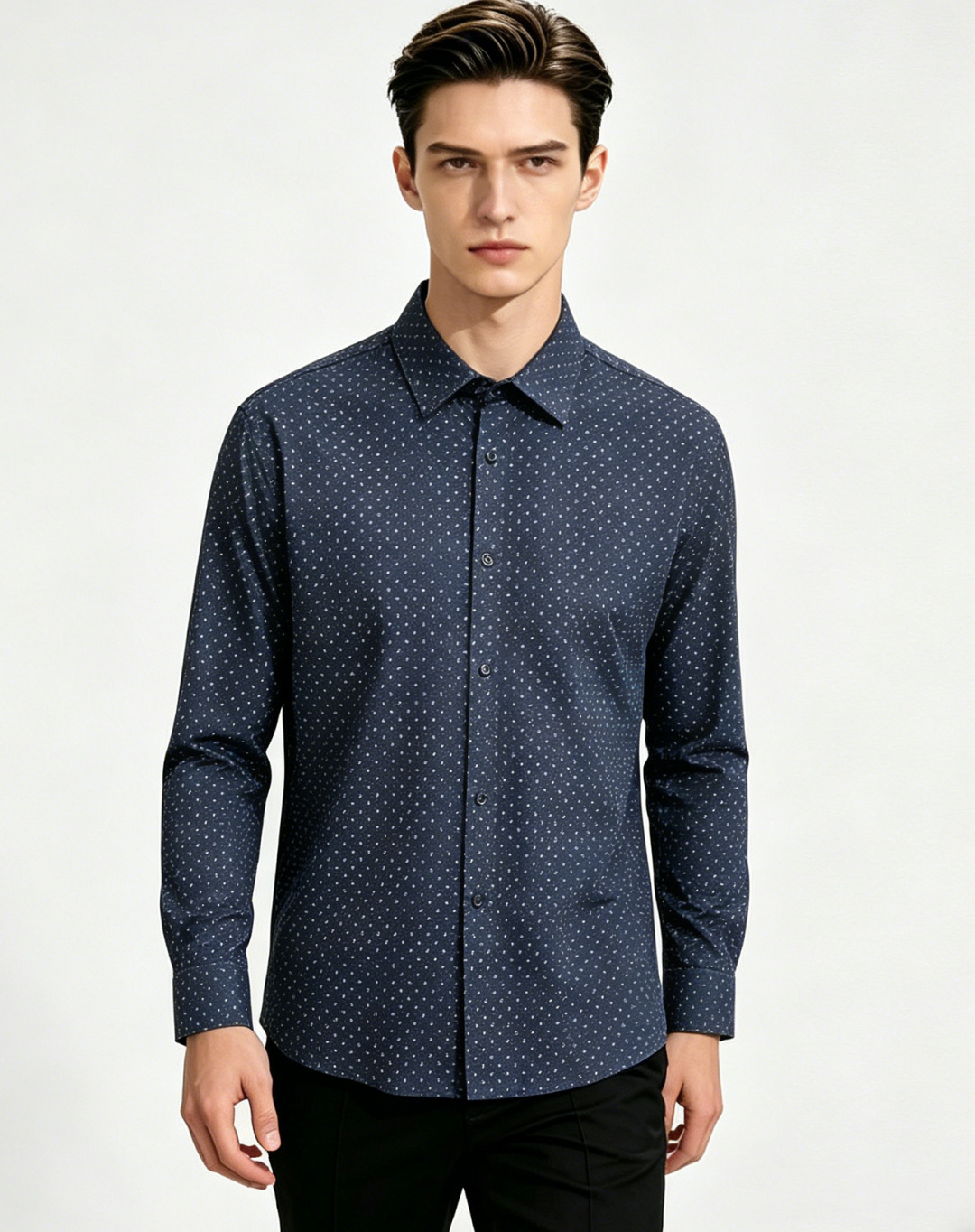 NO:838626,Mainly recommend BOSS 2026 spring and summer new shirts, men's essential long-sleeved shirts, top-notch embroidery craft shirts, high-end light luxury boutique natural cotton shirts. Comfortable and breathable, original goods, original fabrics, soft and comfortable, high-end and luxurious upper body, enough class for the occasion, this shirt will make you satisfied and face-saving! Size M-4XL H2026 new release,, shirts,19860909主推 BOSS 2026春夏新款衬衫男士必备款长袖衬衫,顶级刺绣工艺衬衫,高端轻奢精品天然纯棉衬衫.舒服透气,原单狠货,原版面料,柔软舒适,上身高端又奢华,足够场面的档次,这款衬衫无不骄傲的让你满意有面子! 尺码M-4XL H2026新款首发,,shirts,,Men's clothing