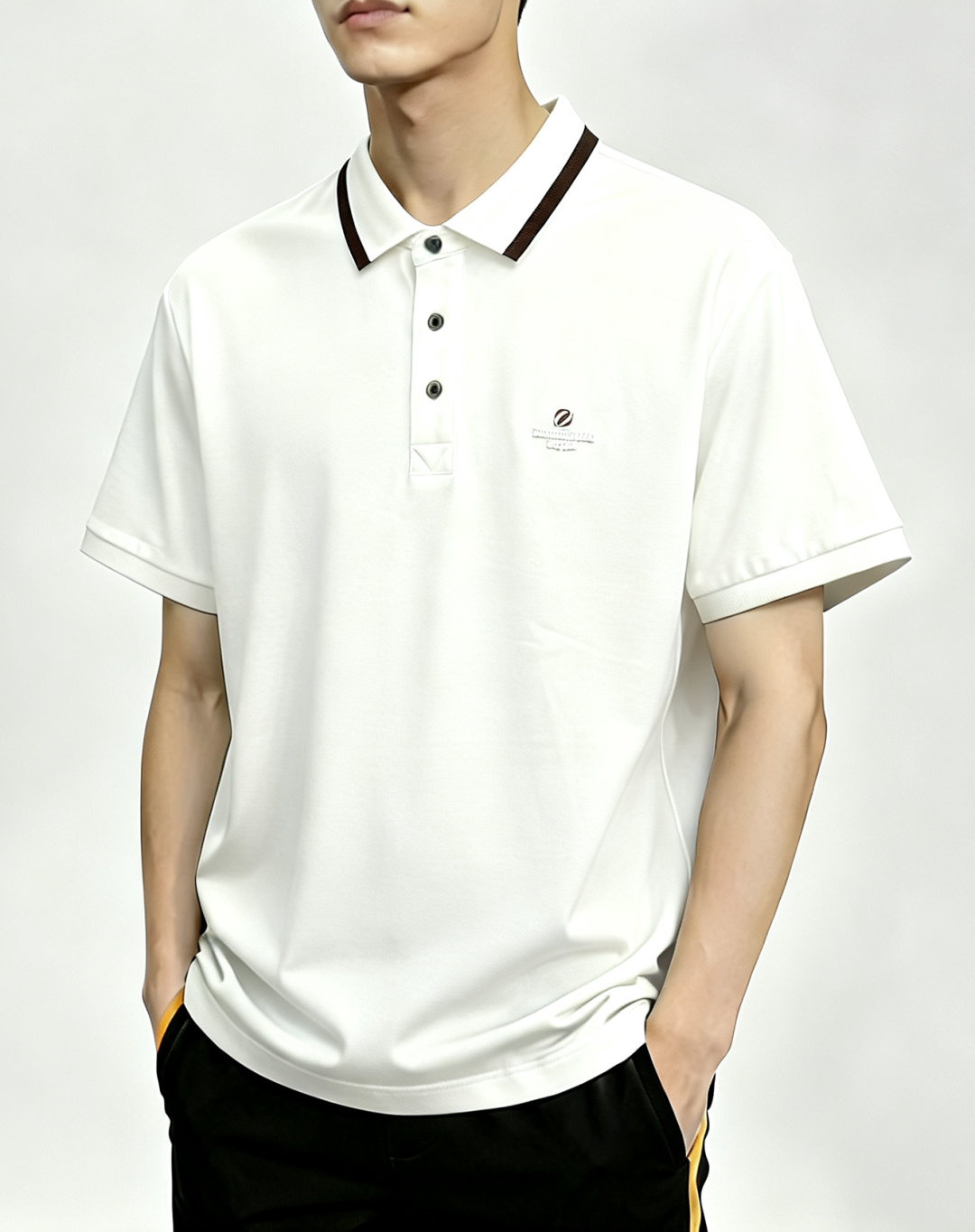 NO:834151,Mainly recommend Zegna spring new short-sleeved Zegna pure cotton lapel short-sleeved T-shirt, pure cotton T-shirt, the upper body effect is great, leisure and vacation boutique!  Light luxury style, simple and elegant!  Size M-3XL H2026 new model first release,,zegna,T-shirt,tees,t-shirt,19860909主推 Zegna 春季新款短袖杰尼亚纯棉翻领短袖T恤,纯棉T恤、上身效果非常棒,休闲度假精品！轻奢风格简约大气！ 尺码M-3XL H2026新款首发,,zegna,T-shirt,tees，t-shirt,,Men's clothing