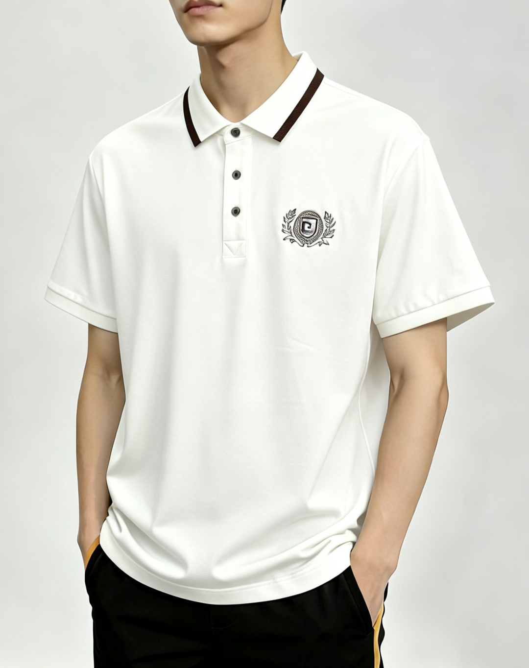 NO:835598,Mainly recommend D&G spring new short-sleeved Dolce & Gabbana pure cotton lapel short-sleeved T-shirt, pure cotton T-shirt, the upper body effect is great, leisure and vacation boutique!  Light luxury style, simple and elegant!  Size M-3XL H2026 new model debut,,Dolce&Gabbana,Dolce&Gabbana,T-shirt,tees,t-shirt,19860909主推 D&G 春季新款短袖杜嘉班纳纯棉翻领短袖T恤,纯棉T恤、上身效果非常棒,休闲度假精品！轻奢风格简约大气！ 尺码M-3XL H2026新款首发,,Dolce&Gabbana,Dolce&Gabbana,T-shirt,tees，t-shirt,,Men's clothing