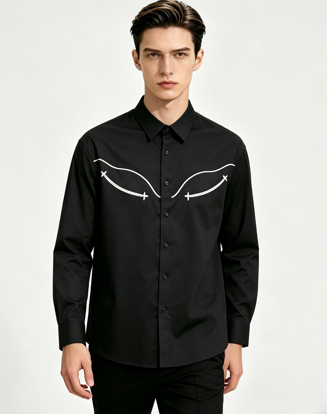 NO:841123,Mainly recommend LV 2026 new shirt, donkey brand men's essential long-sleeved shirt, top embroidery technology, high-end light luxury boutique natural cotton shirt. Comfortable and breathable, original purchase, original fabric, soft and comfortable, high-end and luxurious upper body, enough class for the scene, this shirt will make you satisfied and face-saving! Size 38-40-42-44-46-48 H2026 new release, louis vuitton, louis  vuitton,shirts,19860909主推 LV 2026新款衬衫驴牌男士必备款长袖衬衫,顶级刺绣工艺,高端轻奢精品天然棉衬衫.舒服透气,原单狠货,原版面料,柔软舒适,上身高端又奢华,足够场面的档次,这款衬衫无不骄傲的让你满意有面子! 尺码38-40-42-44-46-48 H2026新款首发,,louis vuitton,louis vuitton,shirts,,Men's clothing