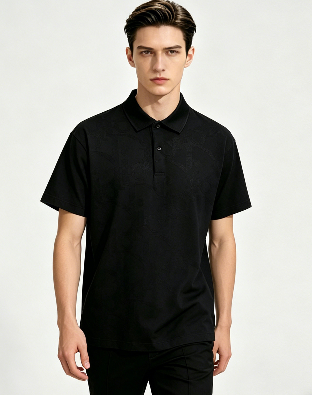 NO:849611,Mainly recommend Dior spring new short-sleeved Dior pure cotton lapel short-sleeved T-shirt, business fashion pure cotton T-shirt, the letter logo jacquard upper body effect is very atmospheric, the sweat-absorbent and breathable panel is a stylish leisure and holiday boutique!  Light luxury style, simple and elegant!  Size M-XXXL H2026 new release, dior, dior, T-shirt, tees, t-shirt,19860909主推 Dior 春季新款短袖迪奥纯棉翻领短袖T恤,商务时尚纯棉T恤,字母logo提花款上身效果非常大气,吸汗透气板正有型休闲度假精品！轻奢风格简约大气！ 尺码M-XXXL H2026新款首发,,dior,dior,T-shirt,tees，t-shirt,,Men's clothing