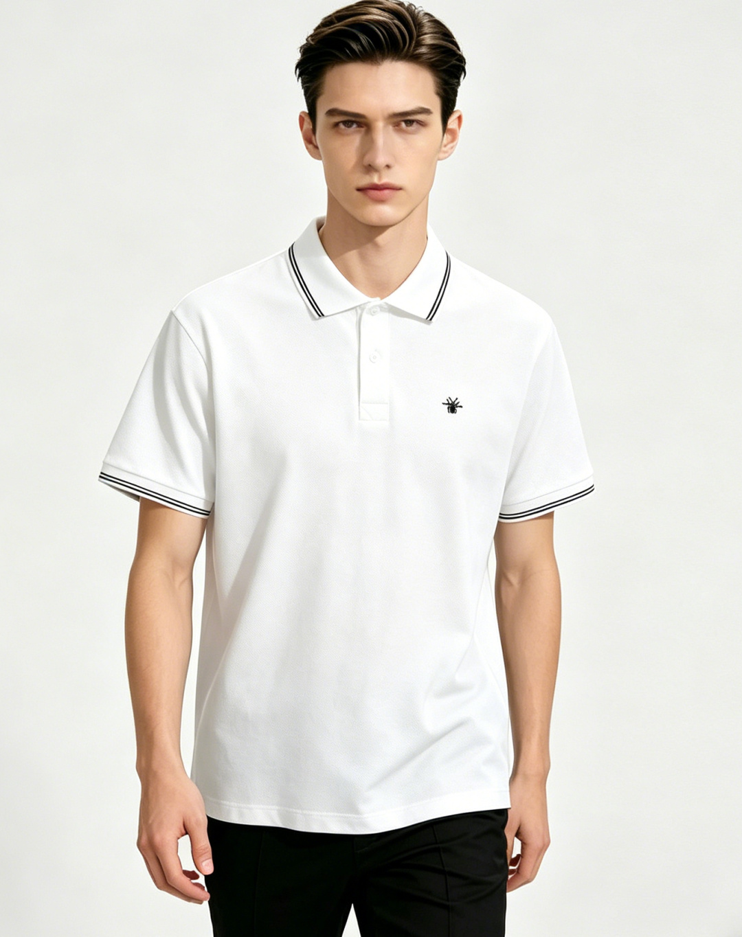 NO:846502,Mainly recommend Dior spring new short-sleeved Dior pure cotton lapel short-sleeved T-shirt, business fashion pure cotton T-shirt, the upper body effect is very atmospheric with the logo embroidery on the chest, and the sweat-absorbent and breathable panel is a stylish leisure and holiday boutique!  Light luxury style, simple and elegant!  Size M-XXXL H2026 new release, dior, dior, T-shirt, tees, t-shirt,19860909主推 Dior 春季新款短袖迪奥纯棉翻领短袖T恤,商务时尚纯棉T恤,胸前logo刺绣款上身效果非常大气,吸汗透气板正有型休闲度假精品！轻奢风格简约大气！ 尺码M-XXXL H2026新款首发,,dior,dior,T-shirt,tees，t-shirt,,Men's clothing