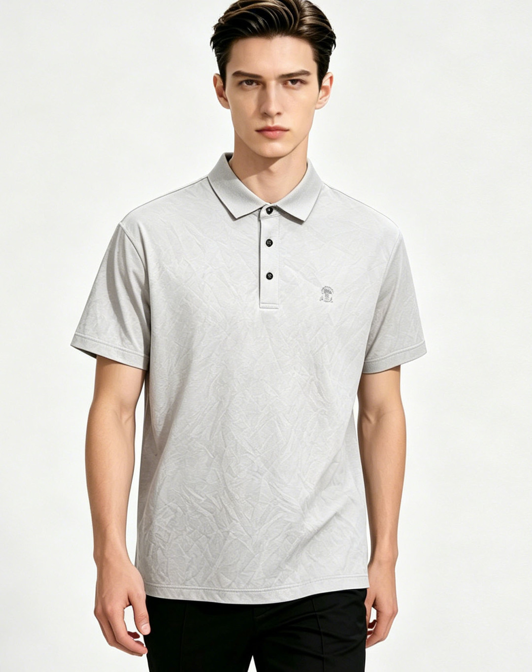 NO:859024,Mainly recommend BC spring exclusive new BC trendy men's fashion casual business lapel short-sleeved T-shirt. Spring new business casual lapel short-sleeved T-shirt, high-end European version original fashion fashion boutique!  It has high breathability and comfort, impeccable details, brand element design concept, and reflects high quality. It presents casual tailoring and the upper body shape is awesome!  Size M-XXXL H new model first release, T-shirt, tees, t-shirt,19860909主推 BC 春季独家专供新款BC潮男时尚休闲商务翻领短袖T恤.春季新款商务休闲翻领短袖T恤衫,高端欧版原单潮流时尚精品！透气舒适度高,细节无可挑剔,品牌元素设计理念,体现高品质.呈现休闲裁剪,上身版型超赞！ 码数M-XXXL H新款首发,,T-shirt,tees，t-shirt,,Men's clothing