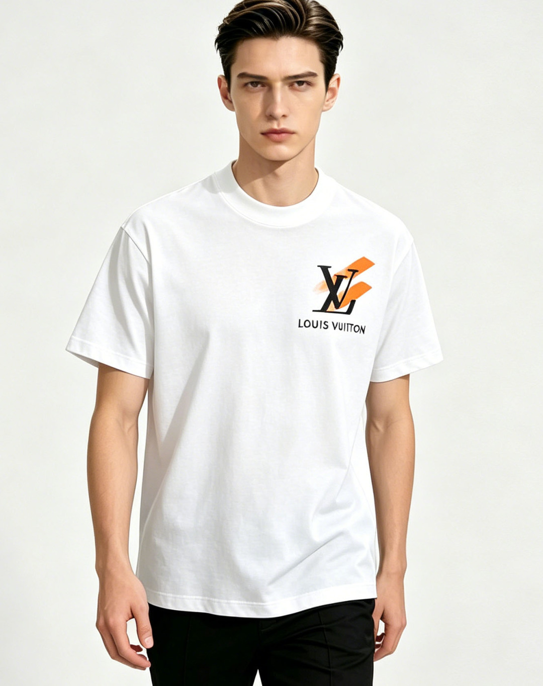 NO:859137,Mainly recommend LV 2026ss autumn new release donkey brand round neck short-sleeved T-shirt, high-end new short-sleeved, letter logo embroidery!  Wearing it makes you feel comfortable and slim, lazy and casual, and combined with clean and simple colors, it is particularly eye-catching and suitable for daily wear~ We introduce sports items decorated with vibrant prints for a fashionable and quality life!  Size M-XXXL Color White Black H2026 New Release, louis vuitton, louis vuitton, T-shirt, tees, t-shirt,19860909主推 LV 2026ss秋季新款发布驴牌圆领短袖T恤,高端新款短袖,字母logo刺绣！穿上就是舒适自在又显瘦的存在,慵懒而随性,结合干净简单的色系就特别耐看,适合日常穿着~倾情推出缀饰活力印花的运动单品,时尚品质生活！ 尺码M-XXXL 颜色白色 黑色 H2026新款首发,,louis vuitton,louis vuitton,T-shirt,tees，t-shirt,,Men's clothing