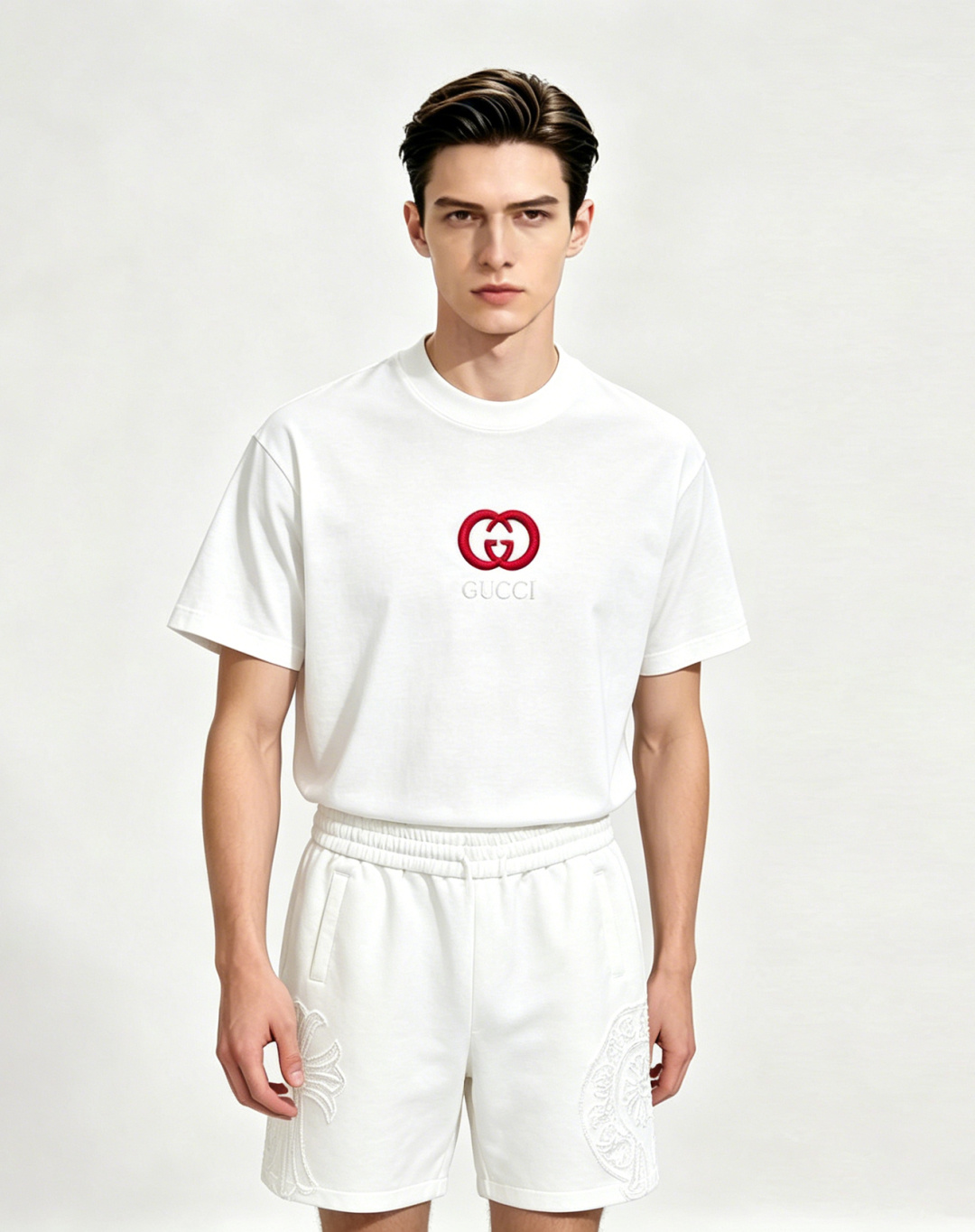 NO:915112,Mainly recommend Croxin 2026 spring and summer new casual shorts!  On sale simultaneously on the official website. The brand's classic LOGO casual pants, customized fabrics, extremely comfortable, strong touch. Highly recognizable, perfect appearance and craftsmanship. Size M-3XL H2026 new model debut, chrome hearts, shorts,19860909主推 克罗心 2026春夏新款休闲短裤！官网同步发售.品牌经典LOGO休闲裤 ,定制面料,舒适度极好,手触感强烈.辨识度极高,完美品相工艺. 尺码M-3XL H2026新款首发,,chrome hearts,shorts,,Men's clothing