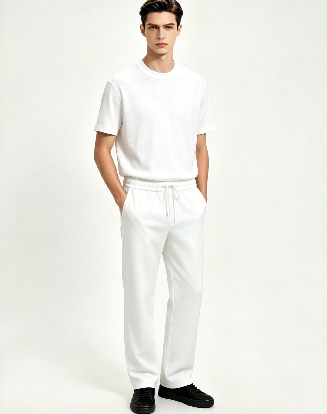 NO:951570,Mainly recommended Armani 2026 summer latest Armani classic design short-sleeved T-shirt and trousers suit, standard version, customized air layer fabric, soft to the touch, comfortable to wear, fine workmanship. The upper body effect is invincible and handsome. Size M-3XL H2026 new model debut,,armani,armani,T-shirt,tees,t-shirt,19860909主推 Armani 2026夏季最新款阿玛尼经典设计短袖T恤长裤套装,标准版型,定制空气层面料,手感柔软,穿着舒适,做工精细.上身效果无敌帅气. 码数M-3XL H2026新款首发,,armani,armani,T-shirt,tees，t-shirt,,Men's clothing