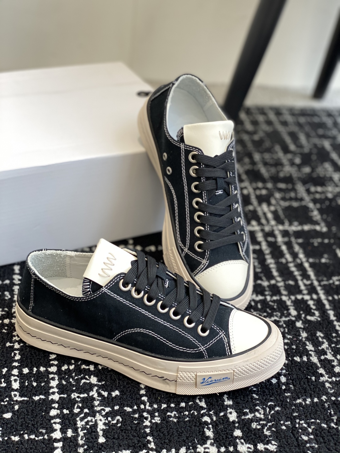 代购级
VISVIM SKAGWAY LO CANVAS 25ss帆布鞋，常规款 SKAGWAY LO 