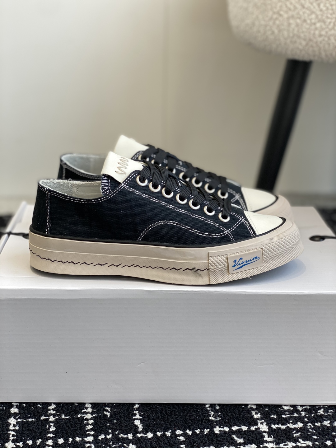 代购级
VISVIM SKAGWAY LO CANVAS 25ss帆布鞋，常规款 SKAGWAY LO 