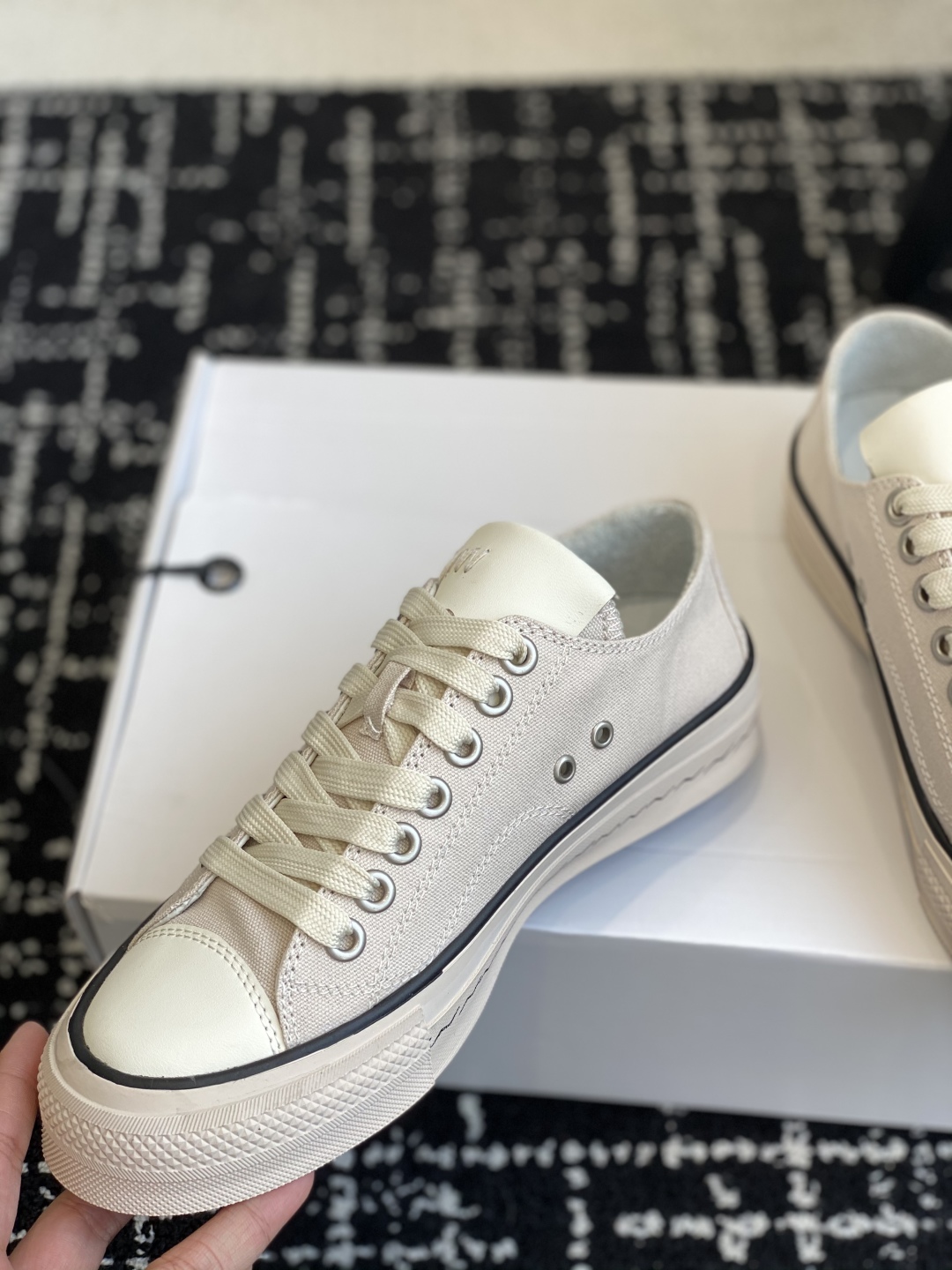 代购级
VISVIM SKAGWAY LO CANVAS 25ss帆布鞋，常规款 SKAGWAY LO 