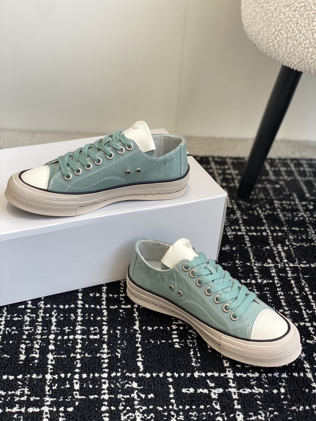 代购级
VISVIM SKAGWAY LO CANVAS 25ss帆布鞋，常规款 SKAGWAY LO 