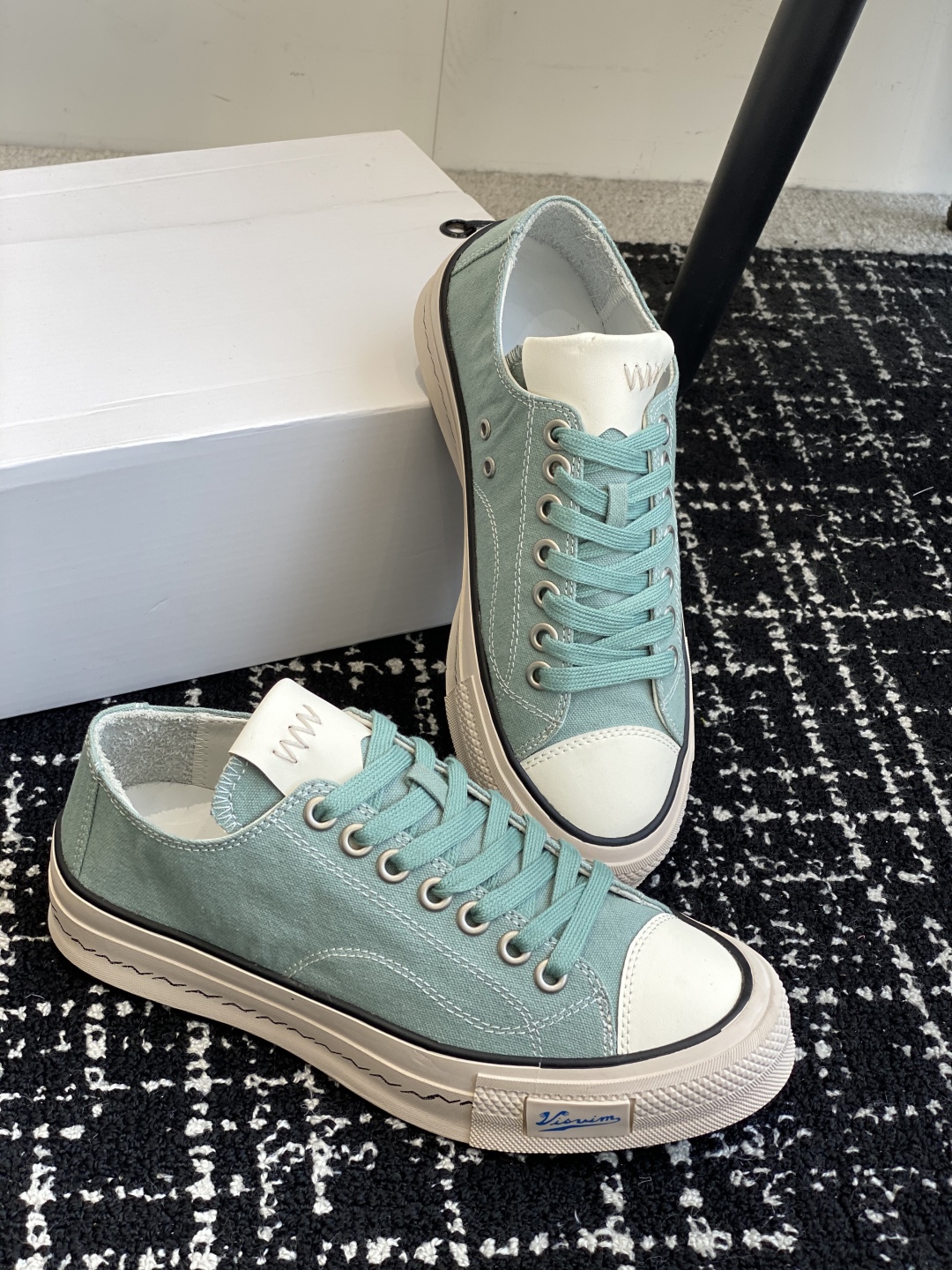 代购级
VISVIM SKAGWAY LO CANVAS 25ss帆布鞋，常规款 SKAGWAY LO 