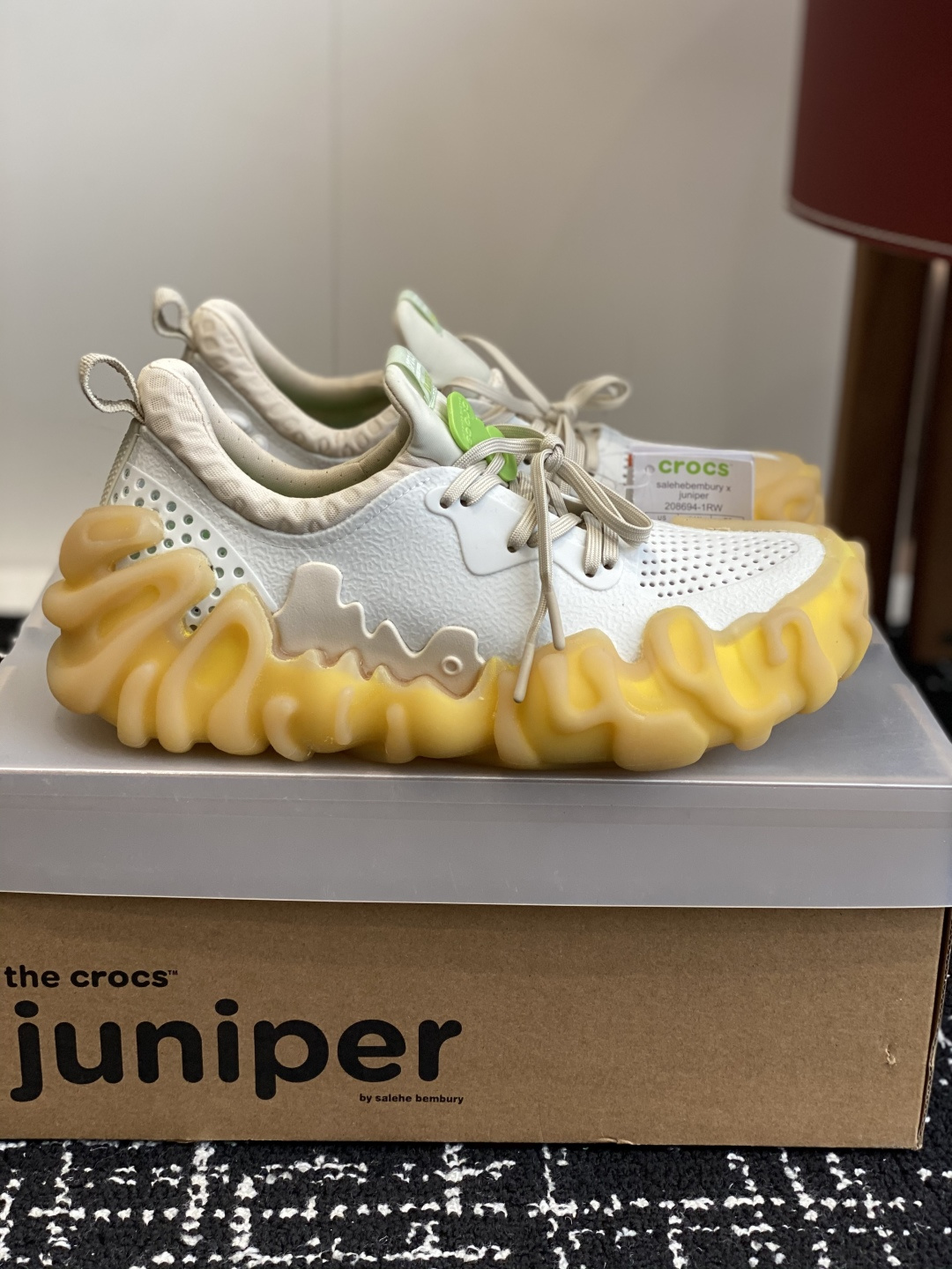 代购级
25ss 卡骆驰 Salehe Bembury x Crocs Juniper联名款 

指纹鞋