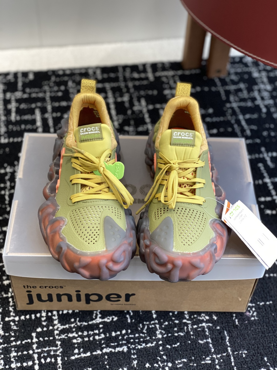 代购级
25ss 卡骆驰 Salehe Bembury x Crocs Juniper联名款 

指纹鞋